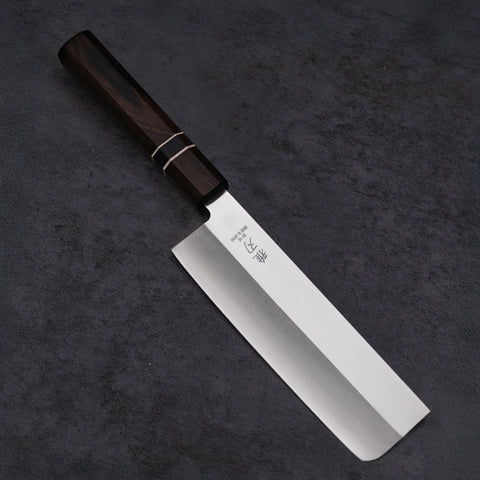 Nakiri VG-10 Ebony Wood Handle 180mm Custom