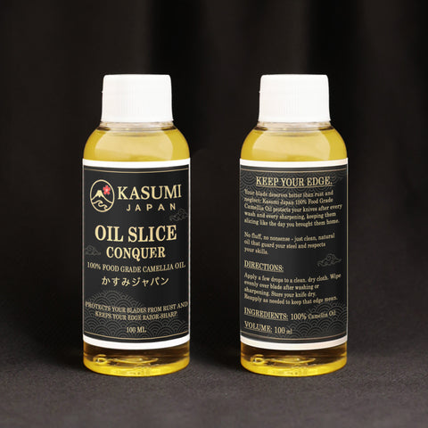 Chef’s Premium Care Bundle – Camellia Oil, Scissors & Whetstone