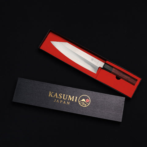 Bunka VG-10 Red Ebony Wood Handle 185mm/7.3in