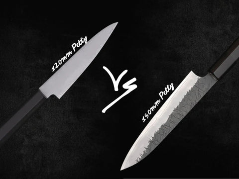 120mm vs 150mm Petty Knife