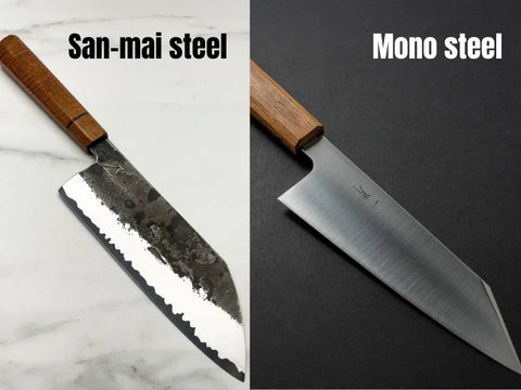 San-mai Bunka vs Mono Steel Bunka: Which Knife Should You Choose?
