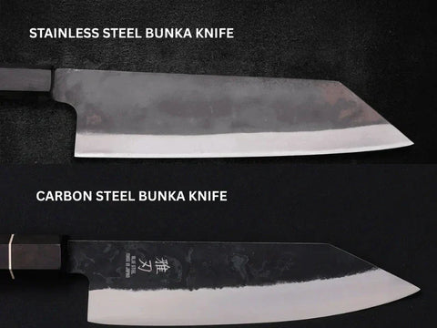 Stainless vs Carbon Steel Bunka: Which Steel Is Best for Your Bunka?