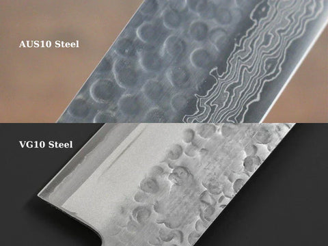 AUS10 Steel vs VG10: Which Steel is Best for Knives?