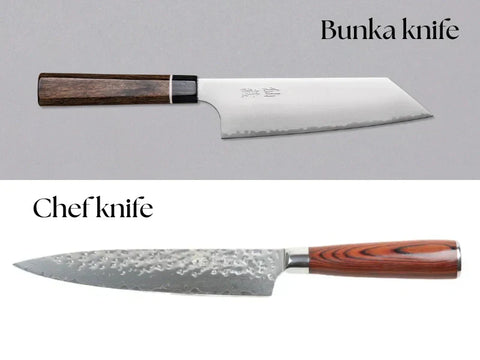 Bunka Knife vs Chef Knife