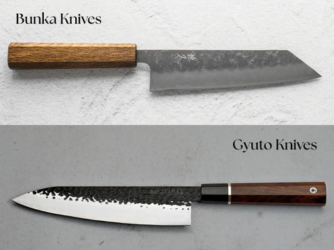 bunka vs gyuto knife thumbnail