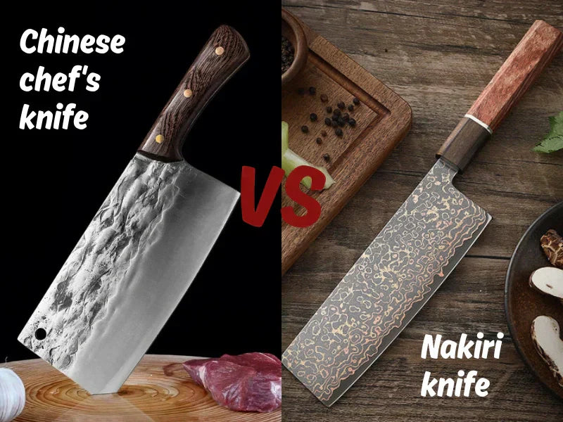 Nakiri vs Chinese Cleaver - Key Differences & Which Works Best