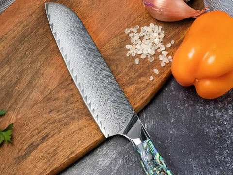 Damascus Santoku Knife Benefits
