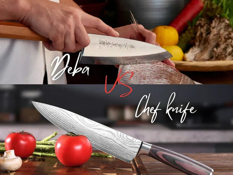 Deba vs Chef Knife