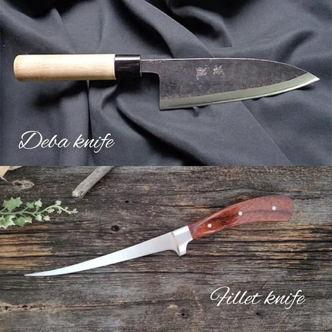 Deba vs Fillet Knife