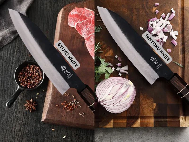 Gyuto vs Santoku