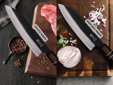 Gyuto vs Santoku