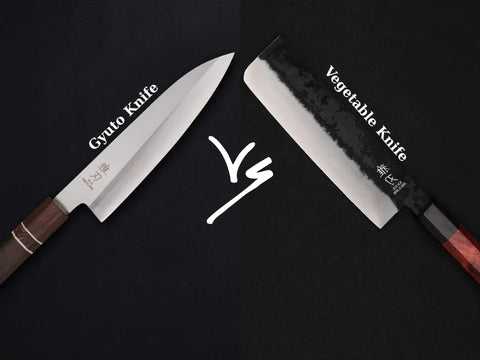 Gyuto vs Vegetable Knife
