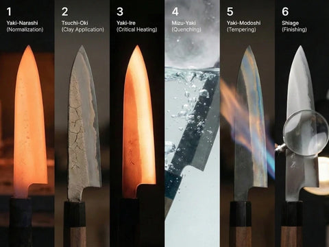 Heat Treatment for Japanese Knives