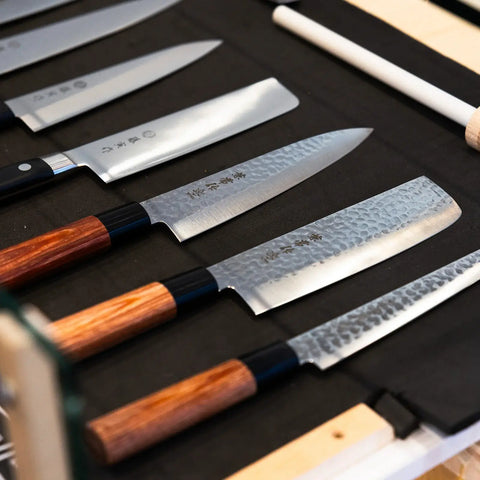 What is layered steel in Japanese knives?