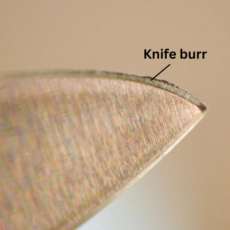 Knife Burr: What is it and How to Feel for it