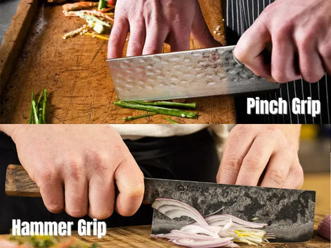 Nakiri Grip: Pinch Grip vs Hammer Grip - Which is Best for You?