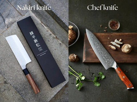 Nakiri Knife vs Chef Knife: Which One Should You Choose?
