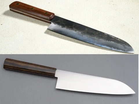 San-Mai Santoku vs Mono Steel