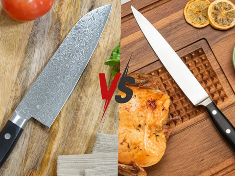 Santoku vs Carving Knife