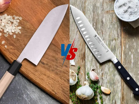 Santoku vs Rocking Santoku