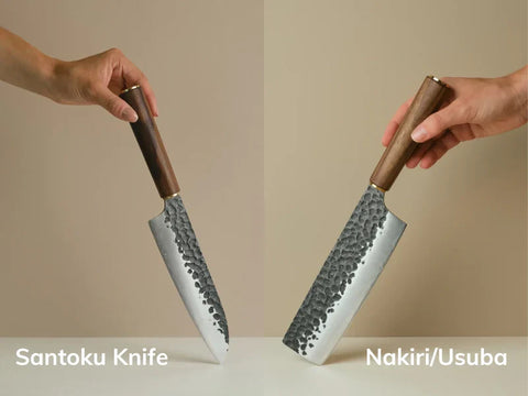Santoku vs Vegetable Knife