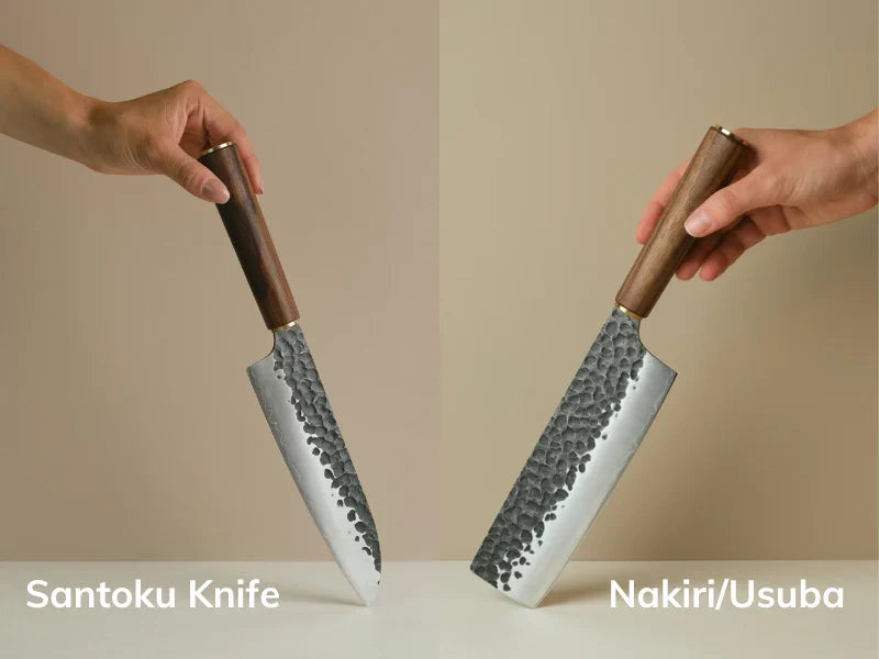 Santoku vs Vegetable Knife
