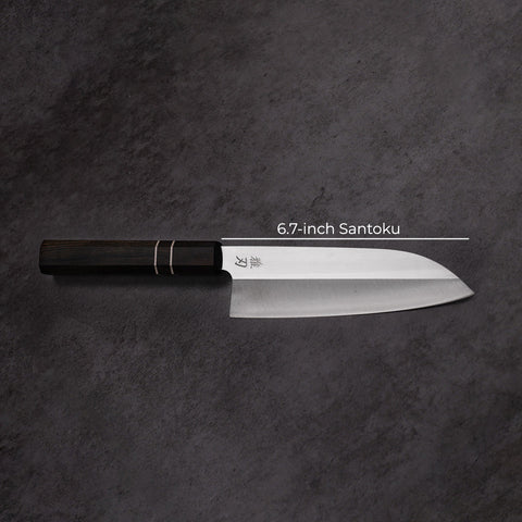 Santoku VG-10 Ebony Wood Handle 170mm