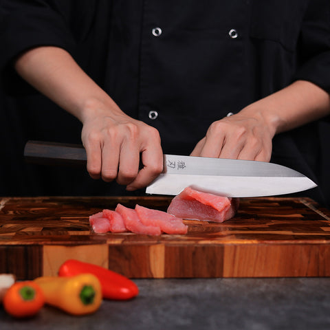 Gyuto VG-10 Ebony Wood Handle Custom