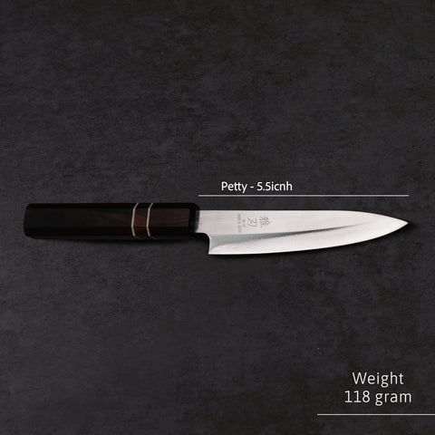 Petty VG-10 Ebony Wood Handle 140mm Custom