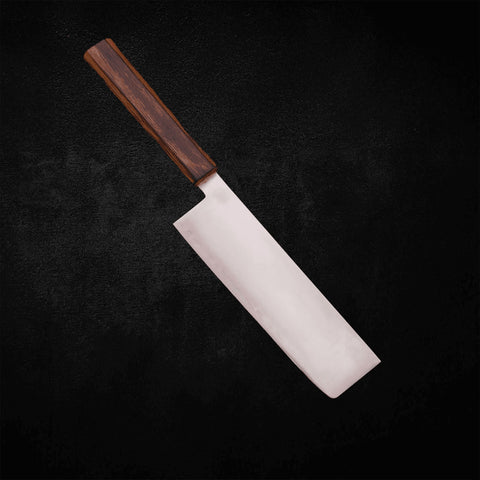 Nakiri Blue Super Polished 165mm - Kasumi Japan