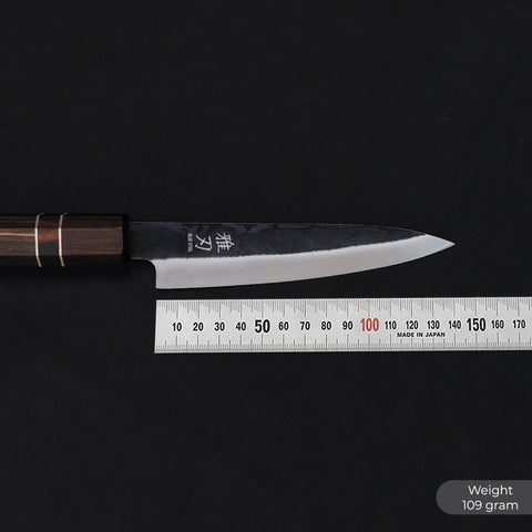 Petty Blue Steel Ebony Wood Handle 140mm/5.5in