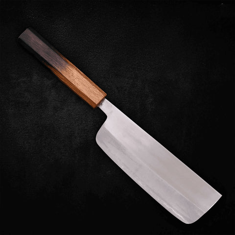 Nakiri White Steel #2 Polished 165mm - Kasumi Japan
