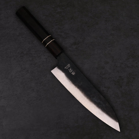 Gyuto Blue Steel Ebony Wood Handle 190mm