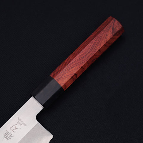 5‑Piece VG-10 Red Handle Ultimate Home Cook Bundle (Gyuto, Nakiri, Petty, Santoku, Bunka)