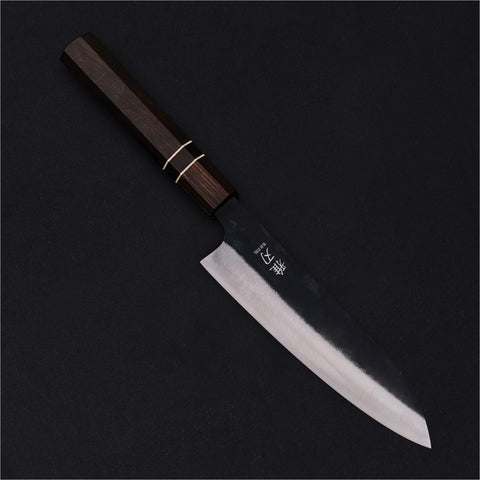 Gyuto Blue Steel Ebony Wood Handle
