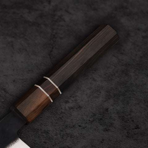Gyuto Blue Steel Ebony Wood Handle 165mm