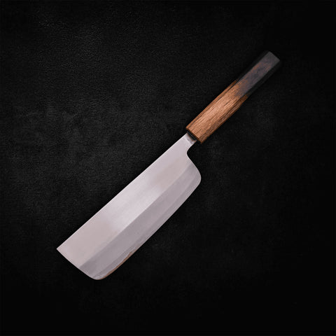 Nakiri White Steel #2 Polished 165mm - Kasumi Japan