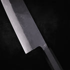 Nakiri Knife with Blue Steel #2 Kurouchi Damascus 165mm - Kasumi Japan