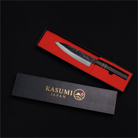 Gyuto Blue Steel Ebony Wood Handle