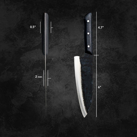 4-Piece Premium Handcrafted Chef Knife Set with Western-Style Handle - Kasumi Japan