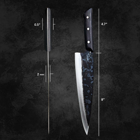 4-Piece Premium Handcrafted Chef Knife Set with Western-Style Handle - Kasumi Japan