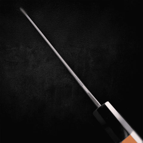 Santoku Blue Steel #2 Kurouchi 165mm - Kasumi Japan