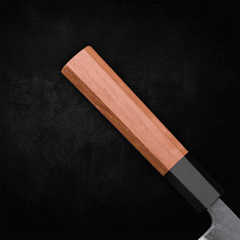Santoku Blue Steel #2 Kurouchi 165mm - Kasumi Japan