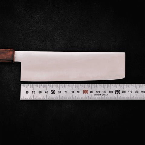 Nakiri Blue Super Polished 165mm - Kasumi Japan