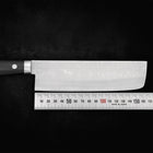 Nakiri VG-10 Damascus Western Black Handle 165mm - Kasumi Japan