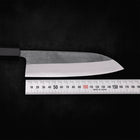 Santoku Blue Steel #2 Kurouchi 165mm - Kasumi Japan