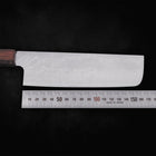 Nakiri VG-10 Damascus Sumi Urushi Handle 165mm - Kasumi Japan