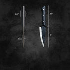 4-Piece Premium Handcrafted Chef Knife Set with Western-Style Handle - Kasumi Japan