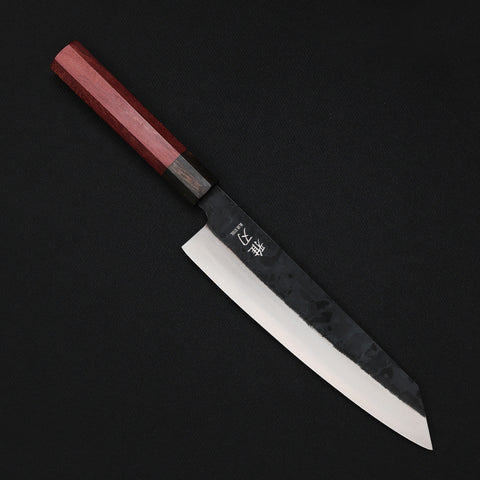 Bunka Knife – Blue Steel Red Ebony Series