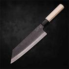 Bunka Blue Steel #1 Kurouchi Buffalo Magnolia Handle 190mm - Kasumi Japan